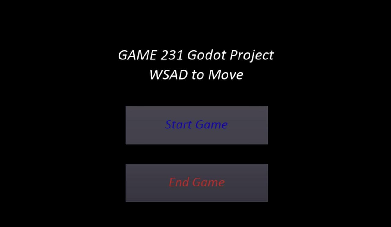 GAME231 Godot