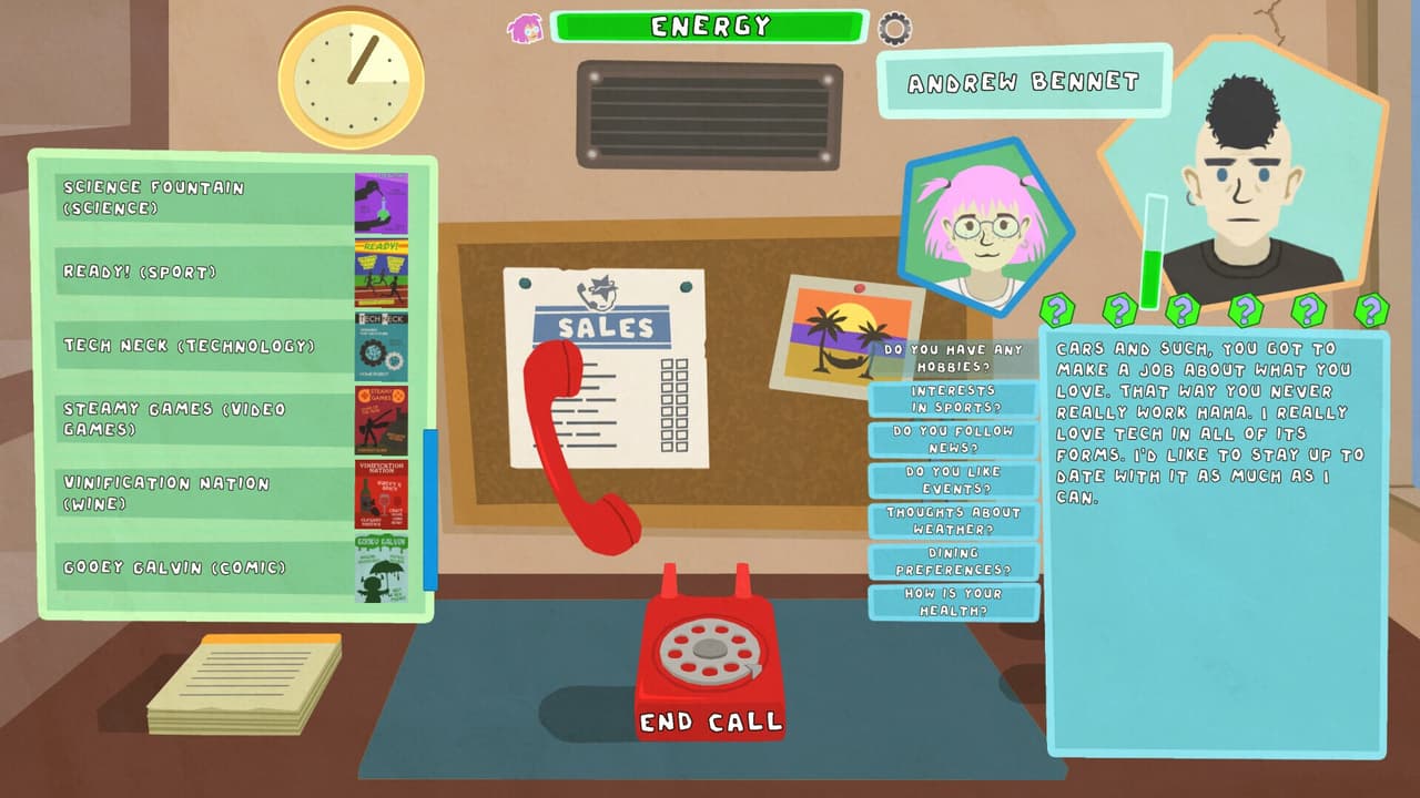 My Summer Jobs: Dialing for Dreams! screenshot 2