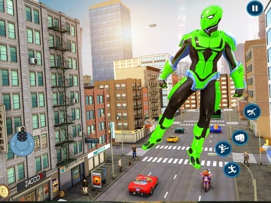 Amazing Rope Hero Spider Games screenshot 2