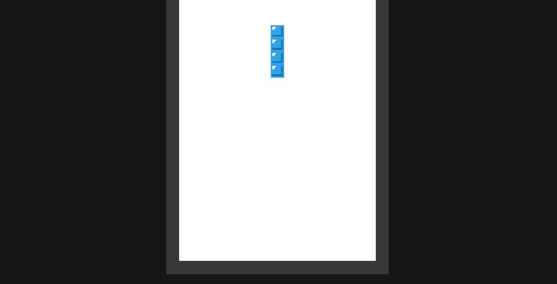 Tetris Clone - GAME 4 screenshot 2