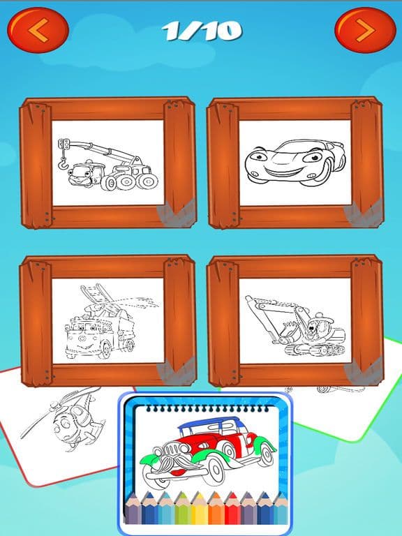 Coloring Cars screenshot 3