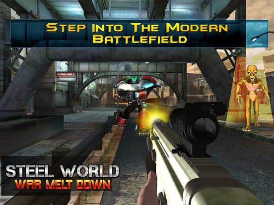 Steel World War Melt Down: Ultimate Robots Fighting