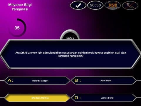 Kim Milyoner screenshot 3