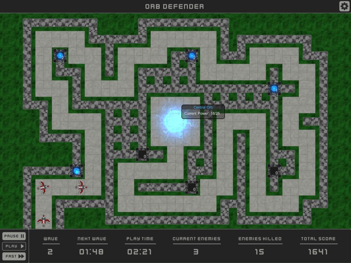 Orb Defender (LD #43) screenshot 2