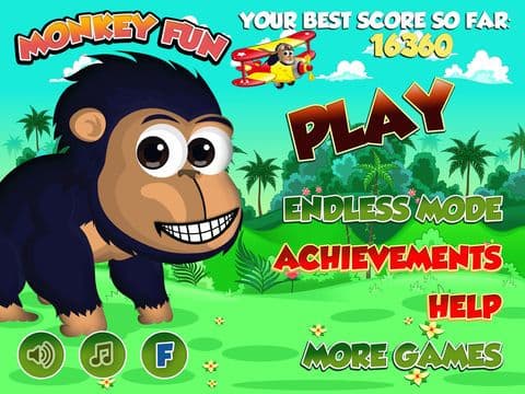 Super Swinging King Chimps Jungle Monkey Jump screenshot 2
