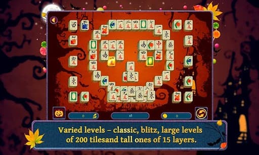 Halloween Night 2 Mahjong Free screenshot 5