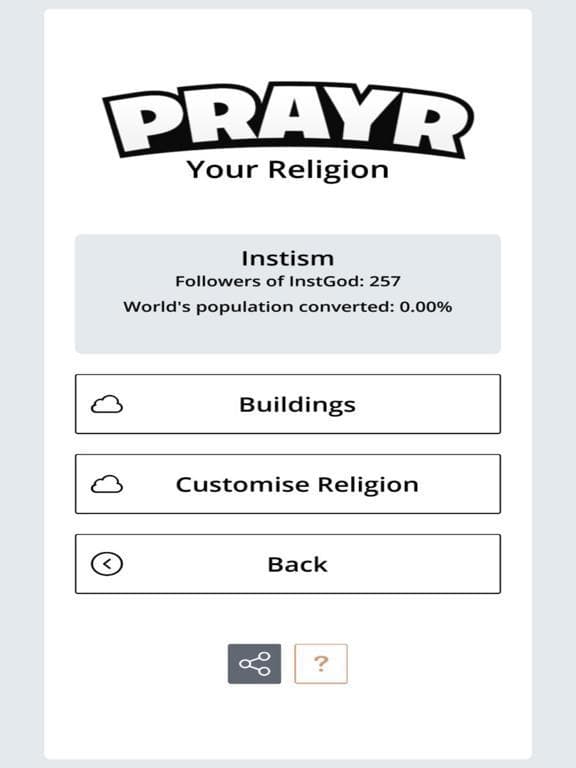 Prayr - God Simulator