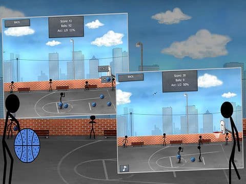 Stickman Street Basketball screenshot 5