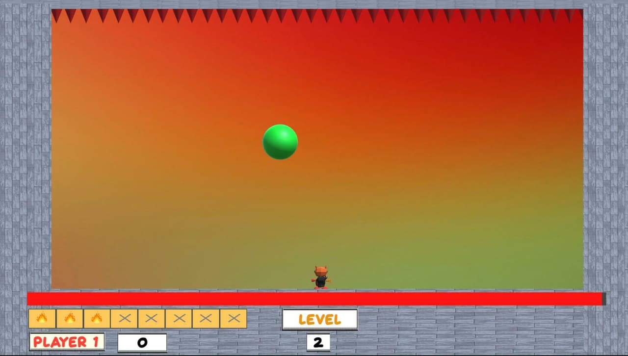 Bubble trouble, but its 3D screenshot 4