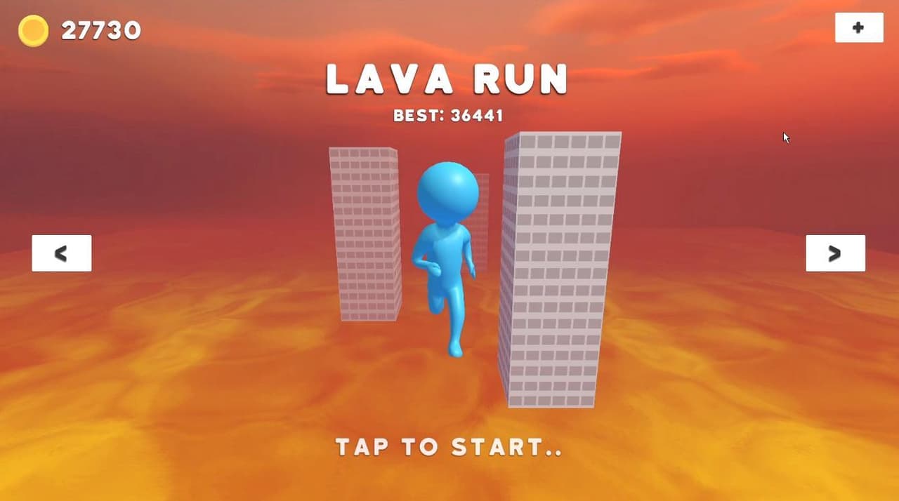 Lava Run (Erstellt in 2 Wochen) screenshot 2