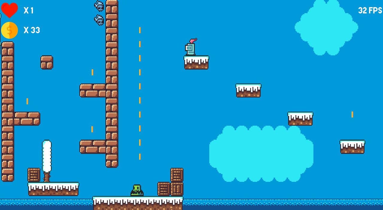 Simple Platformer Game (NERVIOZO) screenshot 3