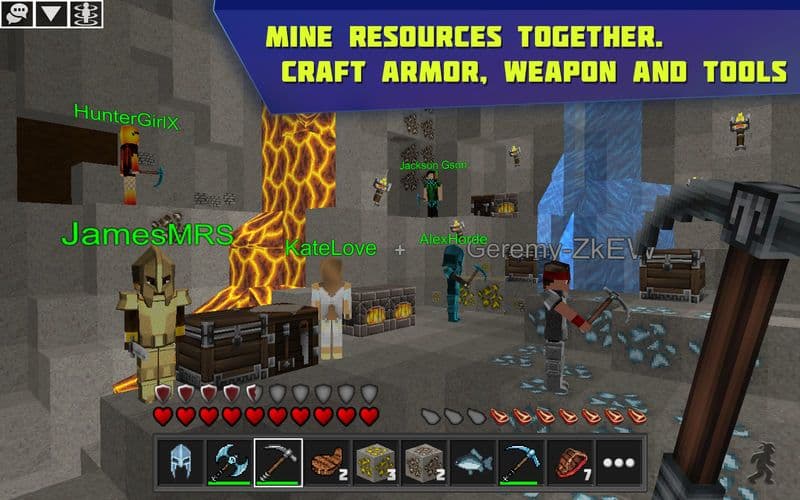 Planet of Cubes Survival Games screenshot 4