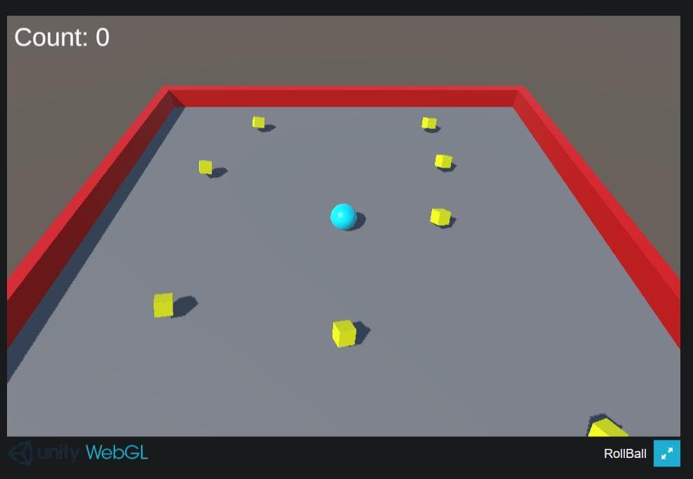 Roll A Ball (pr0xity) screenshot 2