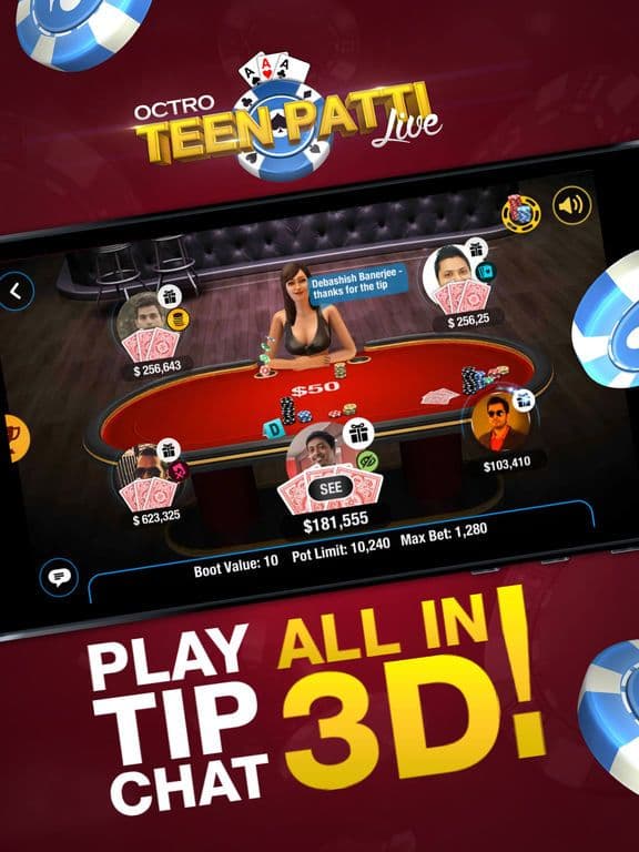 Teen Patti Live! screenshot 2