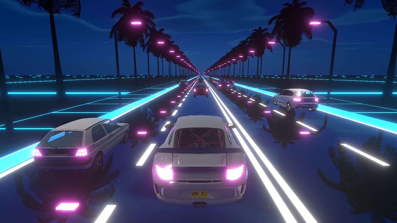 Neon Racer screenshot 4