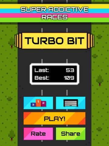Turbo Bit - The Impossible Rally Racing Game screenshot 2