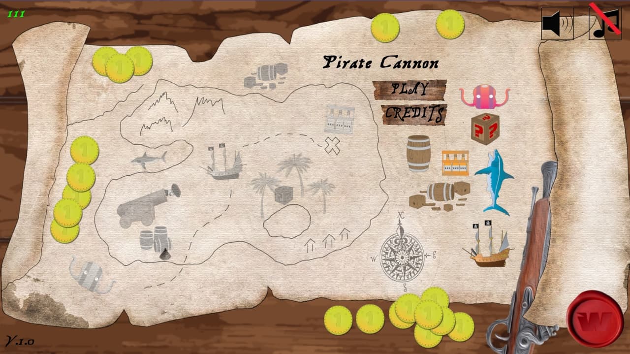Pirate Cannon screenshot 2