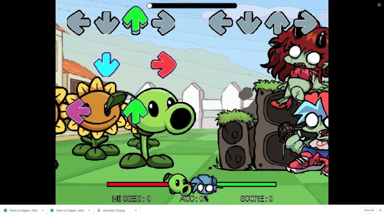 Plants Vs. Rappers Mod Friday Night Funkin screenshot 5