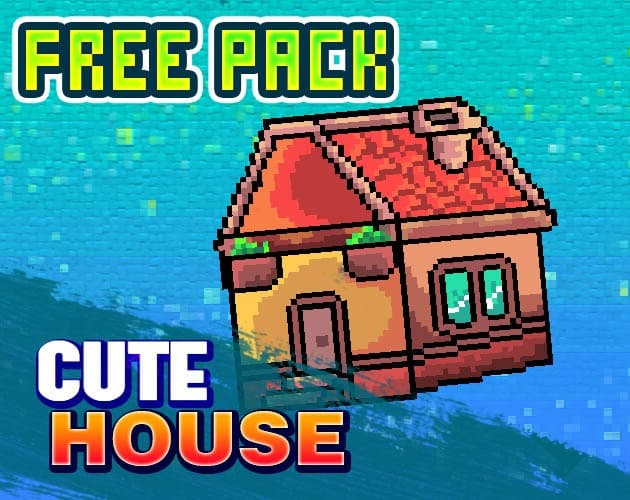 Cute House (Free 8Bit Asset)