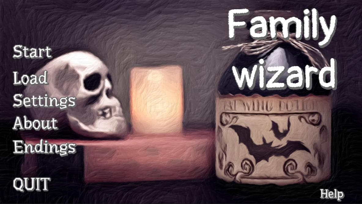 Family Wizard. Horror VN. screenshot 5