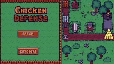 Chicken Defense (Pudim (Antipix Games)) screenshot 2