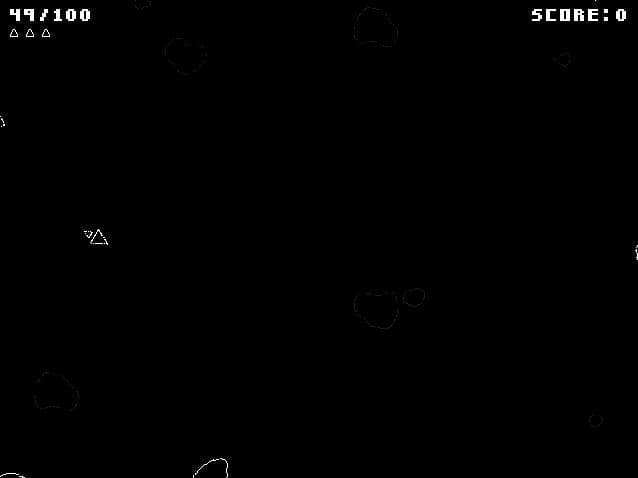 Asteroids But With A Laser