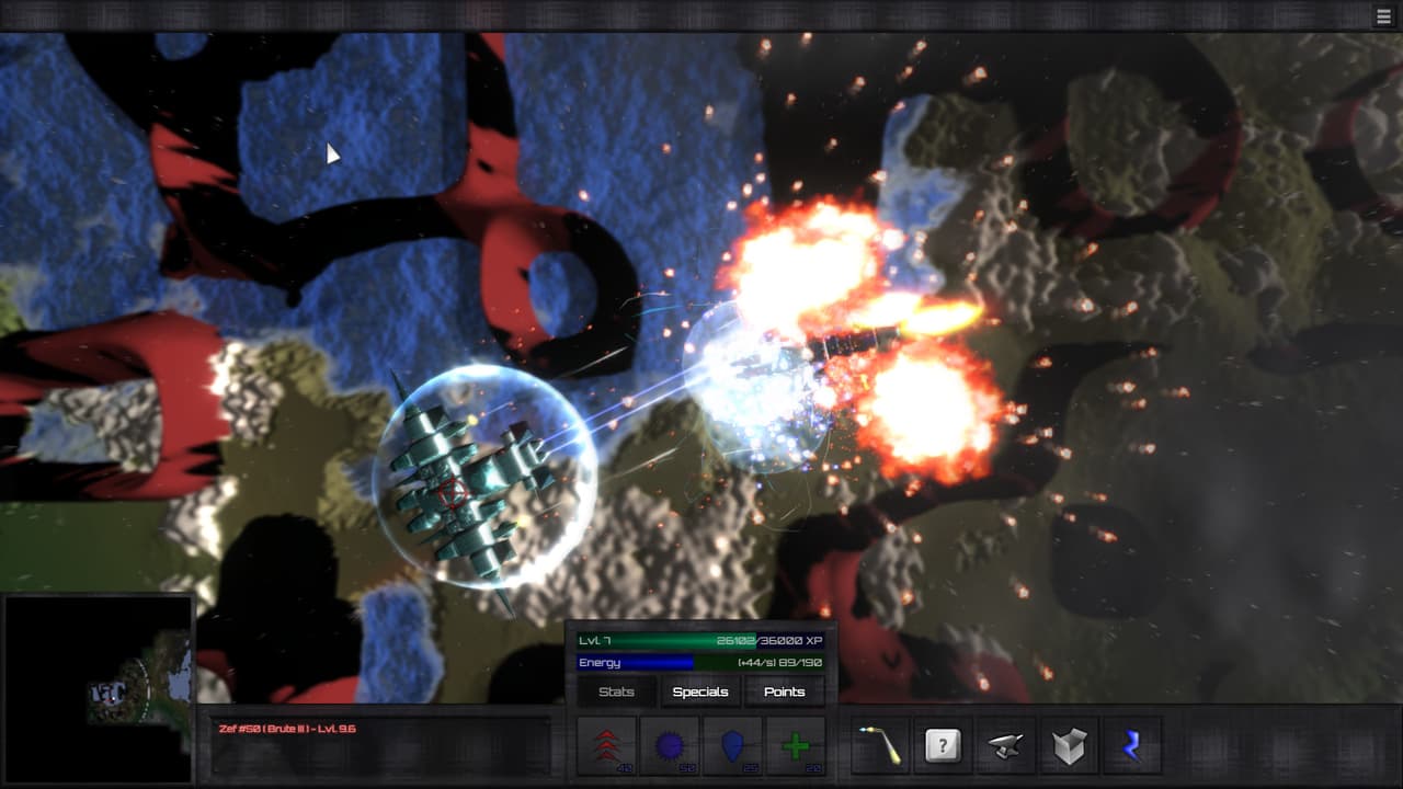 BlockShip Wars: Roguelike