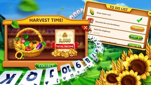 Farmship: TriPeaks Solitaire screenshot 4