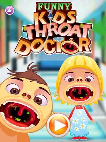 Funny Kids Throat Doctor screenshot 2