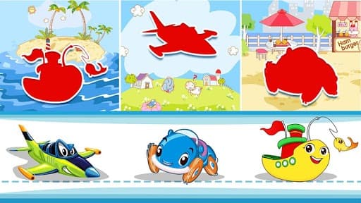 Car puzzles for toddlers - Vehicle sounds screenshot 4