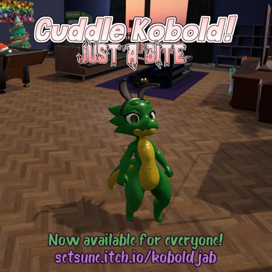 Cuddle Kobold: Just a Bite screenshot 3