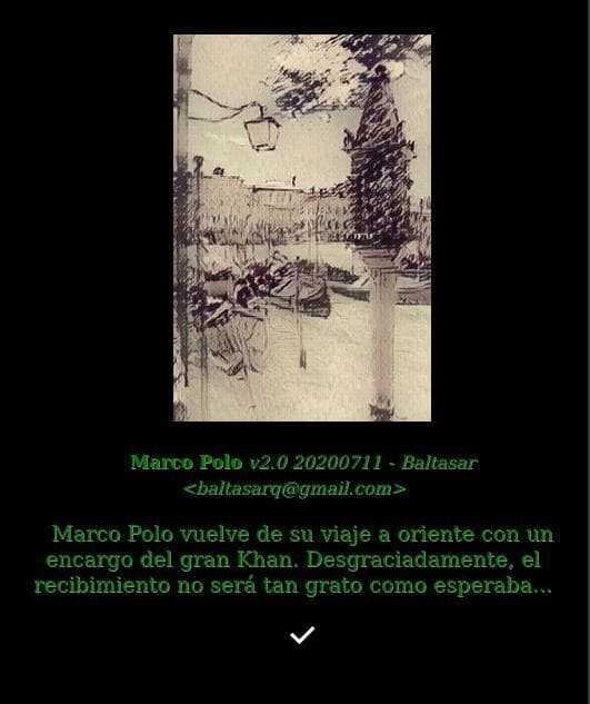 Marco Polo (itch) (baltasarq) screenshot 2