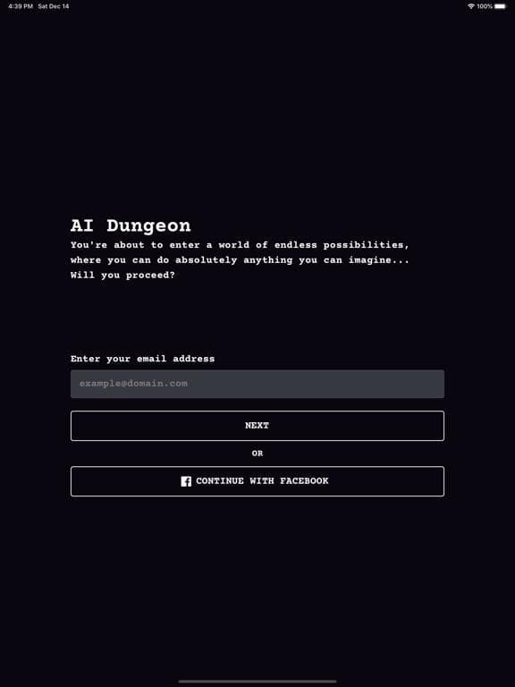 AI Dungeon screenshot 2