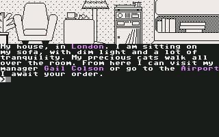 The Smiths are Dead (EN) [C64 & Oric] screenshot 4