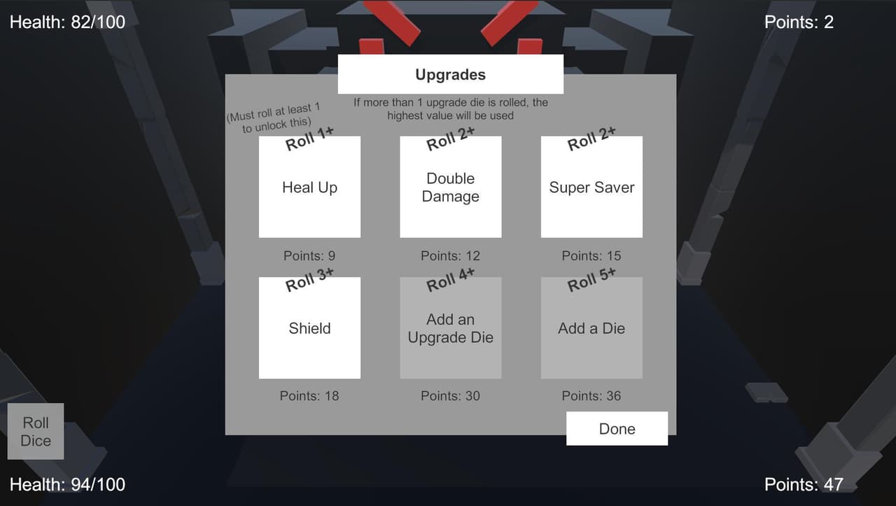 Kill Gorg with Dice