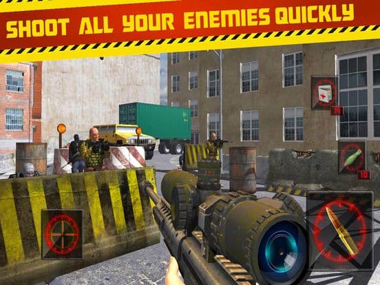 Modern Swat Sniper Shooting 3d screenshot 4