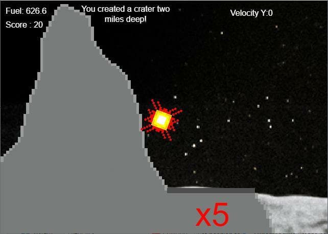 Lunar Lander (itch) (Star Stormer 101)