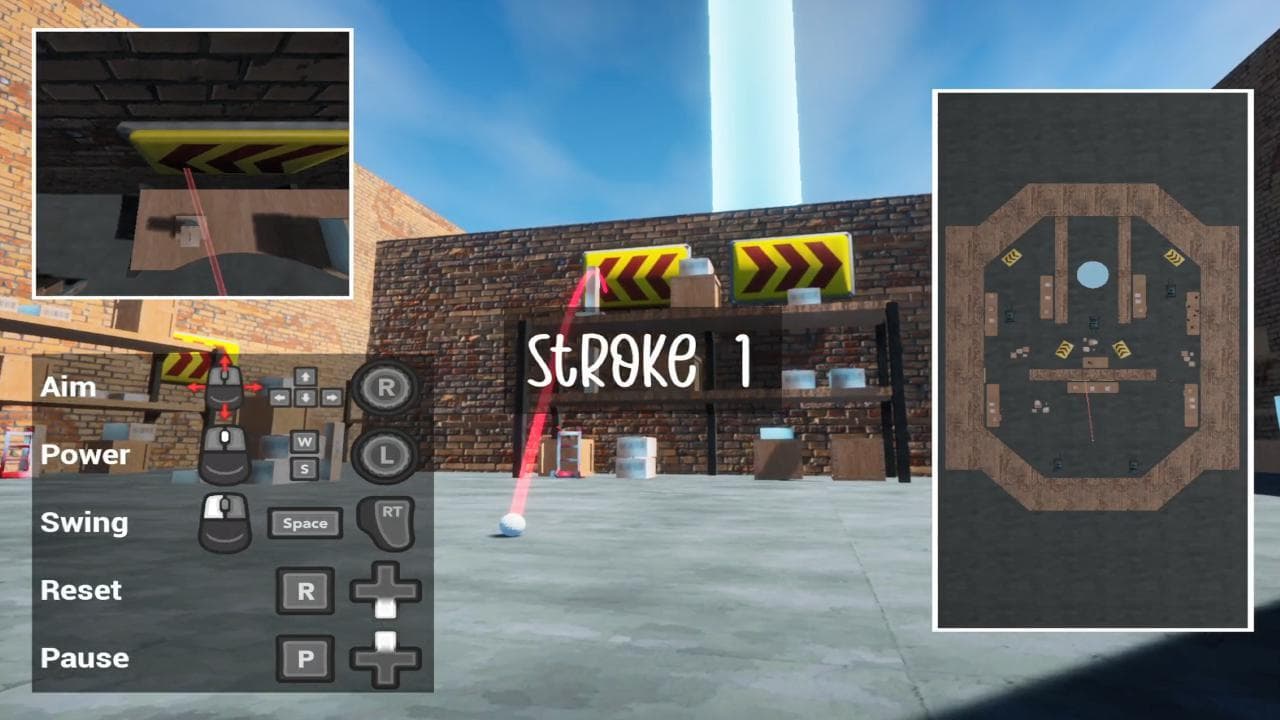 Sticky Golf (10 Games in 10 Weeks) screenshot 3