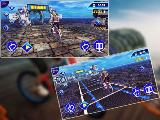 Impossible Bicycle Quad Stunts screenshot 2