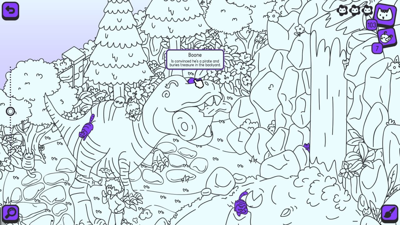 Cats and Seek: Dino Park screenshot 3