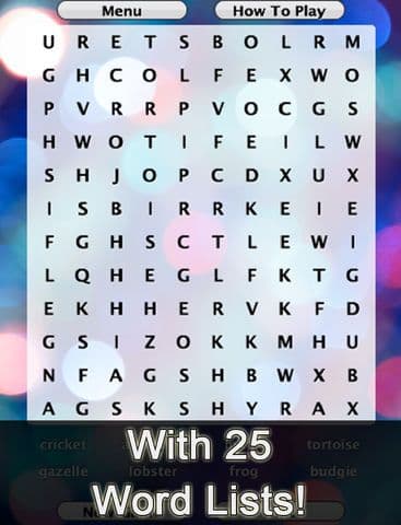 The Free Word Search Game screenshot 3