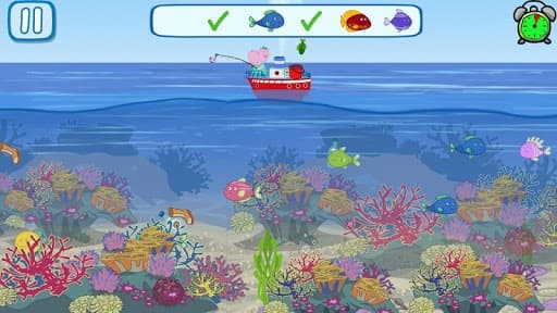 Funny Kids Fishing Games screenshot 3