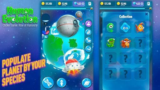 Human Evolution Clicker Game: Rise of Mankind