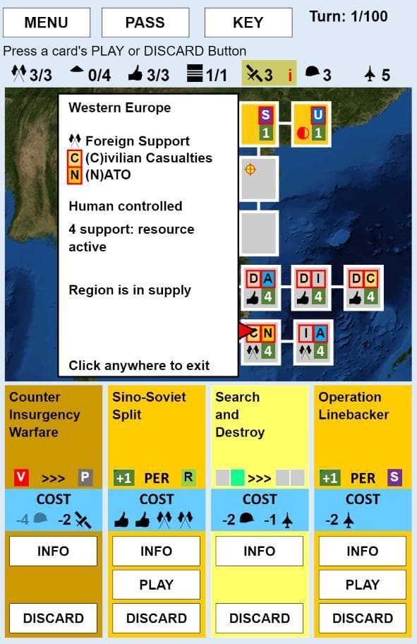 The Vietnam War Strategy Game