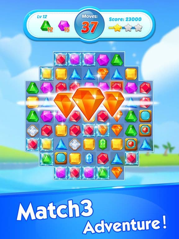 Jewel Crush - Match 3 Games screenshot 2