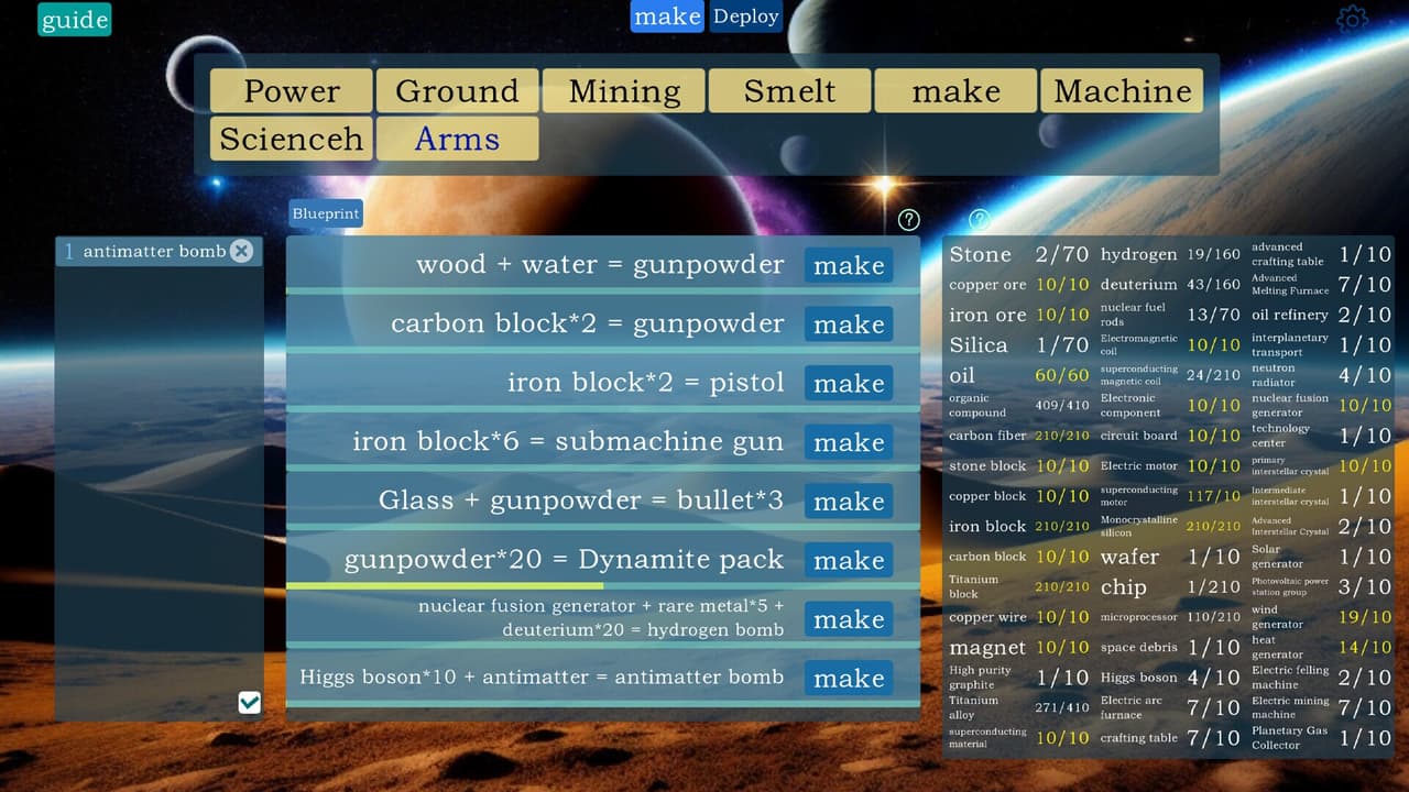 Idle interstellar Factory 2 screenshot 4