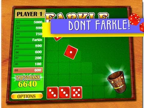 Farkel Darsh Mania - Hot Dice Addict Board Game Free screenshot 2