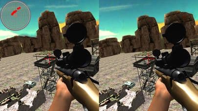 VR Helicopter Sniper: 3D Shoot-ing kill-er Game