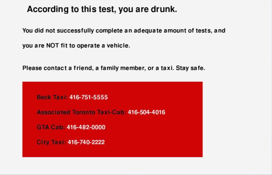 Drive Alive - The Road Safety Test