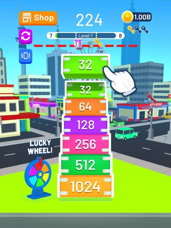 Brick Merge 3D screenshot 2